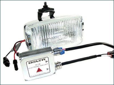 Delta Hummer H2 H3 & SUT 850H Series H.I.D. Clear FOG Light System 7000K