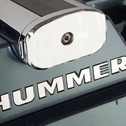 Fierce Hummer H2 Billet Chrome Roof Rack End Caps (Set of 4)