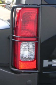 ARIES OFF ROAD H3 Taillight guards (black carbon)