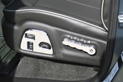 Pro-One Hummer H3 Billet Seat Control Bezels