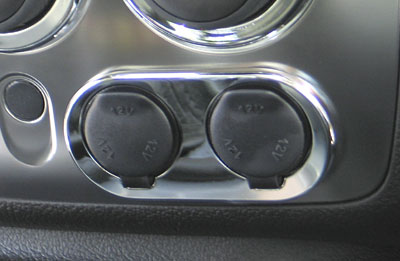 Pro-One Hummer H3 Smooth Chrome Billet 12V Plug Cover, Ea ...