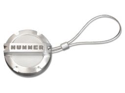 Drake Off Road Hummer H3 HUMMER Logo Billet Overflow  Cap (Snap On Style)