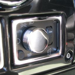 Manticore Hummer H2 Billet Chrome Headlight Control Knob