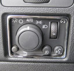 Manticore Hummer H3 Billet Chrome Light Control Panel Bezel