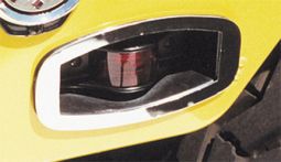 Real Wheels Hummer H1 Stainless Steel Rear Side Marker Light Bezel (Pair) 5745630