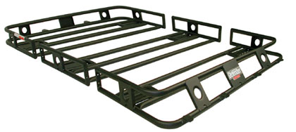 DefenderRack Hummer H2 & SUT Bolt Together Roof Rack (Black)