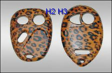 US Speedo Hummer H3 Leopard Skin Key Chain FOB