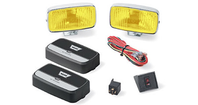 WARN YELLOW 4X FOG LIGHTS KIT