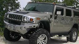 Hummer H2 Front Dakar Winch Bumper by Road Armor 11000B