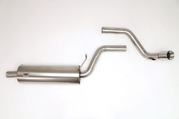 Billy Boat Hummer H3T Alpha Cat Back Exhaust 5.3L (Round Tips) #FTRU-0554