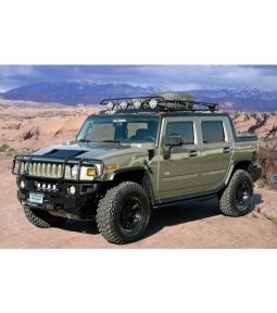Gobi HUMMER SUT RANGER W/ TIRE CARRIER RACK · Multi-Light Setup · NO SUNROOF