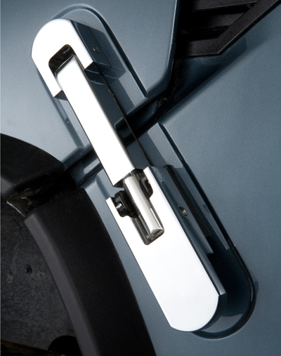 Boulder Accessories Hummer H2 Chrome Hood Latches