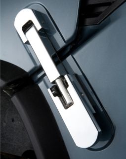 Boulder Accessories Hummer H2 Chrome Hood Latches