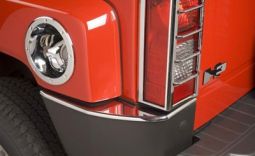HPC Hummer H3 Rear Bumper Overlay