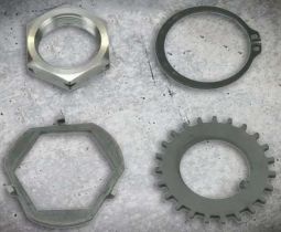 BlueHummer Outfitters Locking Spindle Nut Kit (per hub) by Mod Mafia