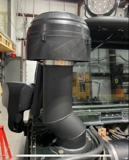 Mod Mafia Hummer H1 Aluminum 5 Inch Offset Snorkel Intake