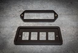 MODMAFIA Hummer H1 Black Billet Aluminum Ashtray Switch Bezel