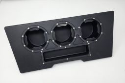 ModMafia Hummer H1 1996 to 2003 Billet Triple Cupholder