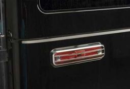 HPC Hummer H2 Chrome ABS Side Marker Light Bezel Set
