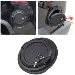 HPC Hummer H2 Black Hybrid Locking Fuel Door With Fuel Inlet Cone - Version 1