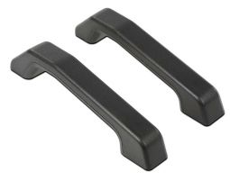 Hummer H2 & H2 SUT Black Plastic Replacement Hood Handles