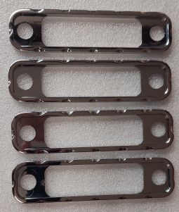 ZMAG Hummer H2 & SUT Billet Chrome Side Marker Bezels