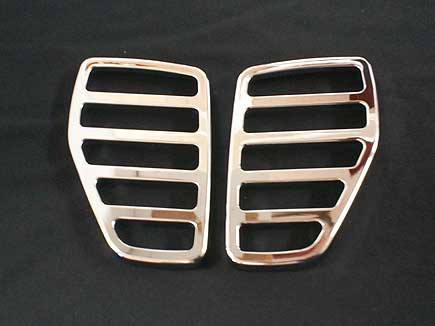 Fierce Hummer H3 Billet Chrome Side Marker Light Covers (2)