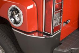 Putco Hummer H3 Rear Bumper Overlay