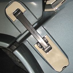 Fierce Hummer H2 Billet Chrome Side Hood Latch Set