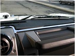 Hi-Tech Hummer H2 & SUT BILLET CHROME INTERIOR DASH GROOVE INSERT SET (6 PIECES)