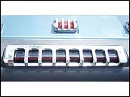 Hi-Tech Hummer H2 and SUT Billet Chrome 3RD BRAKE LIGHT GUARD