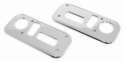 ZMAG Hummer H2 & SUT Billet Chrome Seat Control Bezel set