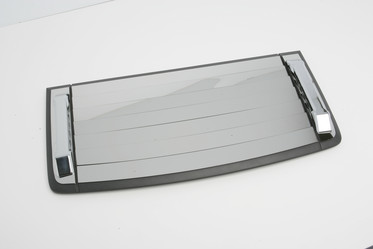 ZMAG Hummer H3 Stainless Steel Hood Overlay with Billet Handles