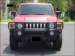 HPC HUMMER H3 BLACK POWDER COATED GRILL GUARD