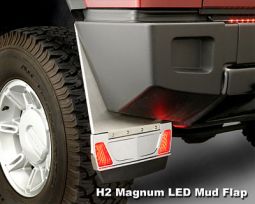 HUMMER H2/SUT REAR MAGNUM LED MUD FLAPS