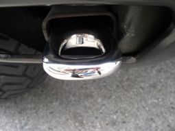 ARIES OFF ROAD H2/SUT Front tow hooks (stainless) set