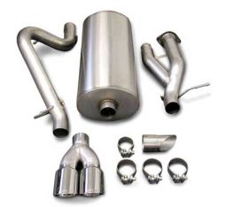 Hummer H2 & SUT 2003-06 RSC SPORT Exhaust w / Twin Pro-Series 4.0 Tips 14216 by Corsa