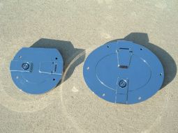 HPC Hummer H1 Billet Chrome Locking Fuel Door Set  *** Free Shipping ***