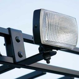 Hummer H2 H3 Rear or Side Off Road Light Mount for Garvin Wilderness Sport Series Roof Rack (each)