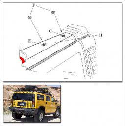 GOBI H2 double ladder hardware kit.