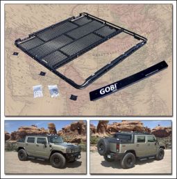 GOBI SUT Stealth Roof rack w/sun roof & welded in expanded metal deck.