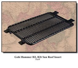 GOBI Hummer H3 and H3T Sunroof Insert