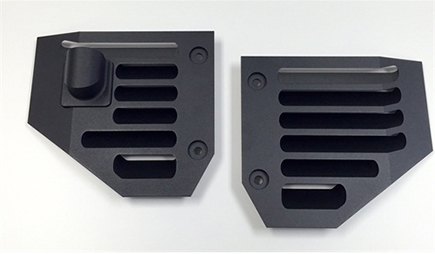 ハマーh2 サイドベント　ビレット H2 SUV & SUT Hummer Black Billet Side Vents Pr: Hummer Parts Club