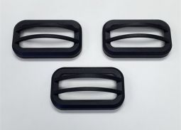 H2 Hummer SUV & SUT Black Billet Upper Marker Light Covers w/Cage