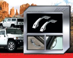 Fierce Forge-Tec Hummer H2 & SUT Billet Interior Handles