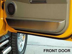 HPW Hummer H2 Stainless Steel Front Door Guards