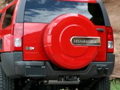 HUMMER H3 Xtreme Tire Cover With Chrome HUMMER Nameplate (Official GM Licensed Product)