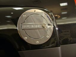 DefenderWorx Hummer H3 & H3T Billet Chrome Locking Fuel Door