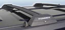 HPC Hummer H3 Roof Rack Cross Bar Set (BLACK) FREE SHIPPING