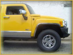 HPC Hummer H3 Stainless Rocker Trim And Fender Flare Set